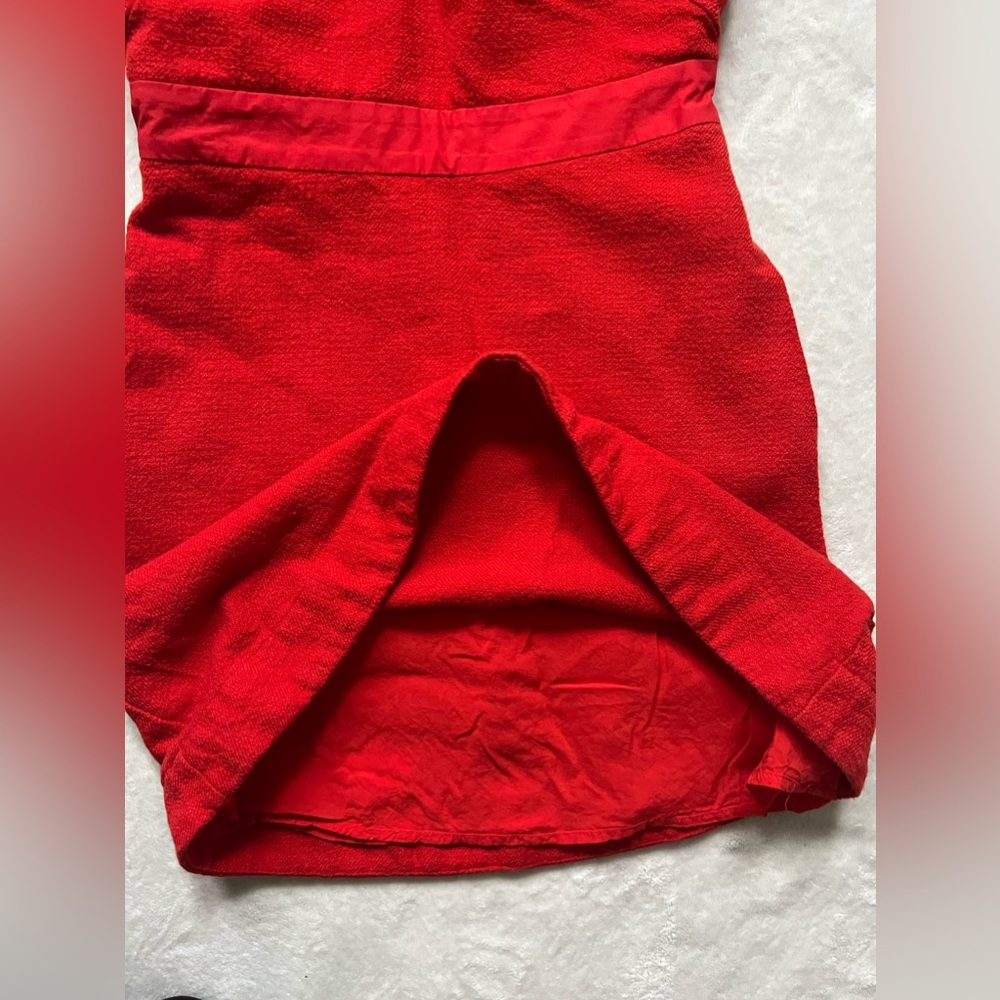 Burnt orange short dress size 0 - Picture 5 of 6